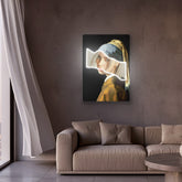 Girl with a Pearl Earring Neon Art